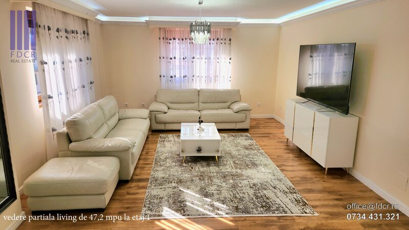 Vila lux, 350mpu, S+P+E+M, 2 garaje, crama, office, 2 bucatarii, 2 intrari