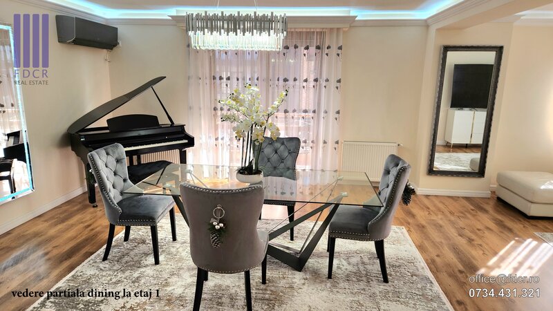 Vila lux, 350mpu, S+P+E+M, 2 garaje, crama, office, 2 bucatarii, 2 intrari