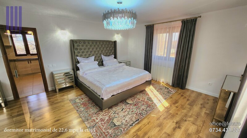 Vila lux, 350mpu, S+P+E+M, 2 garaje, crama, office, 2 bucatarii, 2 intrari